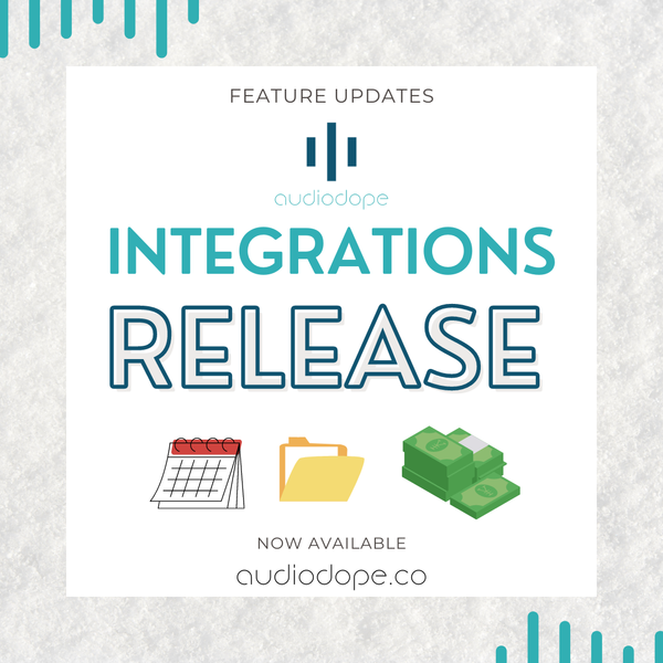 Feature Updates - Integrations Release